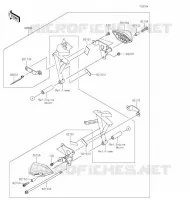 Accessory(Silder) pour Kawasaki Z125 2020