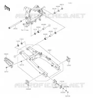BRAS OSCILLANT pour Kawasaki Z125 2020