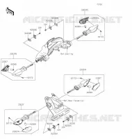 CLIGNOTANTS pour Kawasaki Z125 2020