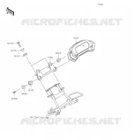 COMPTEURS pour Kawasaki Z125 2020