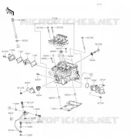 CULASSE pour Kawasaki Z125 2020