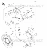 FREIN ARRIERE pour Kawasaki Z125 2020