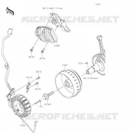 G&Eacute;N&Eacute;RATEUR pour Kawasaki Z125 2020