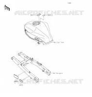 LABEL pour Kawasaki Z125 2020