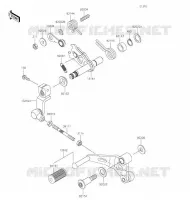 SELECTEUR pour Kawasaki Z125 2020