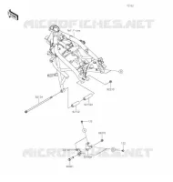 SUPPORT MOTEUR pour Kawasaki Z125 2020