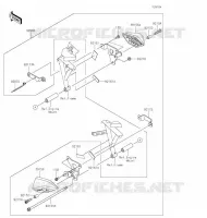 Accessory(Silder) pour Kawasaki Z125 2020