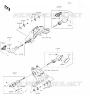 CLIGNOTANTS pour Kawasaki Z125 2020
