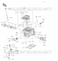 CULASSE pour Kawasaki Z125 2020