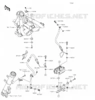 DURITE DE FREIN pour Kawasaki Z125 2020