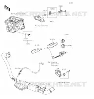 INJECTION CARBURANT pour Kawasaki Z125 2020