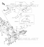 SELLE pour Kawasaki Z125 2020