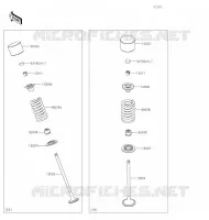 SOUPAPE pour Kawasaki Z125 2020