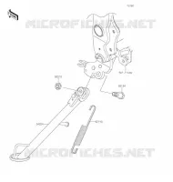 BEQUILLES pour Kawasaki NINJA 125 2020