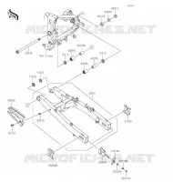 BRAS OSCILLANT pour Kawasaki NINJA 125 2020