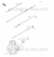 CABLES pour Kawasaki NINJA 125 2020