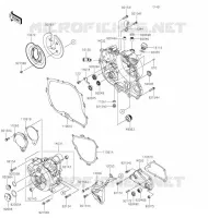 COUVERCLES MOTEUR pour Kawasaki NINJA 125 2020