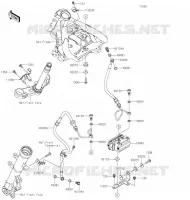 DURITE DE FREIN pour Kawasaki NINJA 125 2020