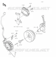G&Eacute;N&Eacute;RATEUR pour Kawasaki NINJA 125 2020