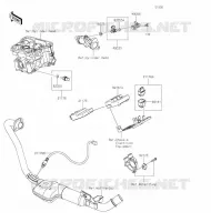 INJECTION CARBURANT pour Kawasaki NINJA 125 2020