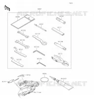 OUTIL UTILISATEUR pour Kawasaki NINJA 125 2020