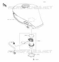 POMPE A ESSENCE pour Kawasaki NINJA 125 2020