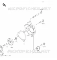 POMPE &Agrave; EAU pour Kawasaki NINJA 125 2020