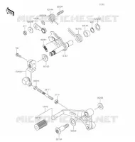 SELECTEUR pour Kawasaki NINJA 125 2020