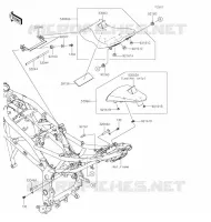 SELLE pour Kawasaki NINJA 125 2020