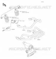 Accessory(RR Carrier and Grab Rail etc) pour Kawasaki W800 STREET 2020