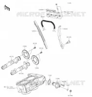 ARBRE A CAME/TENDEUR pour Kawasaki VERSYS-X 300 2020
