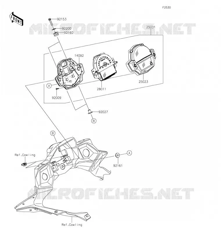 COMPTEURS Kawasaki MOTOS 650 2020 VERSYS 650  KLE650FLF