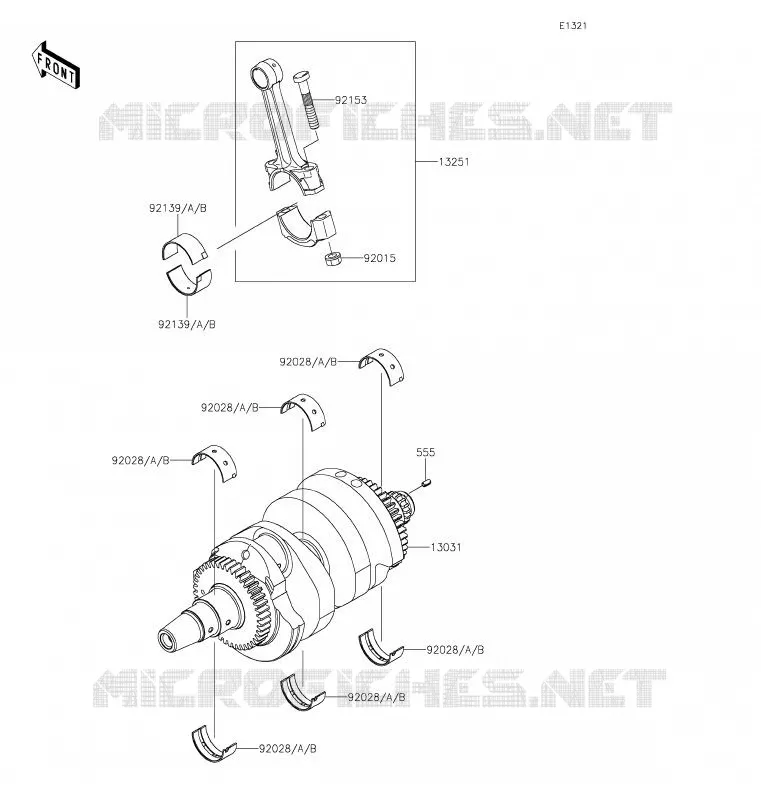 VILEBREQUIN Kawasaki MOTOS 650 2020 VERSYS 650  KLE650FLF