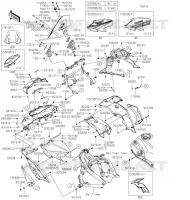 CARENAGE  650 kawasaki-moto 2020 VERSYS 650 68