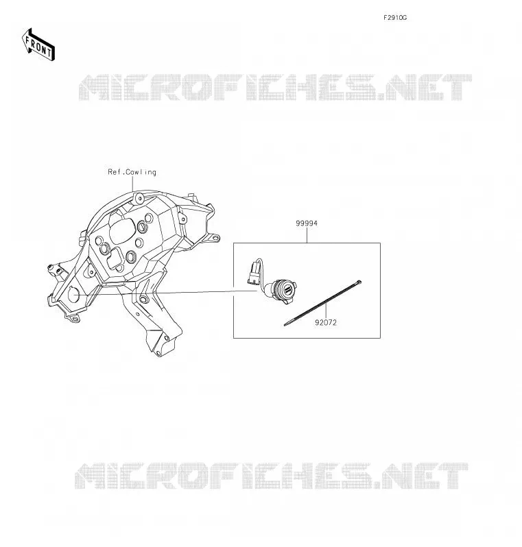 Accessory(DC Outlet) Kawasaki MOTOS 1000 2020 NINJA H2 SX  ZX1002ALF