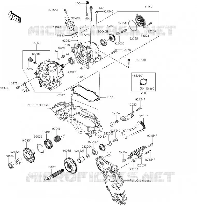 COMPRESSEUR Kawasaki MOTOS 1000 2020 NINJA H2 SX  ZX1002ALF