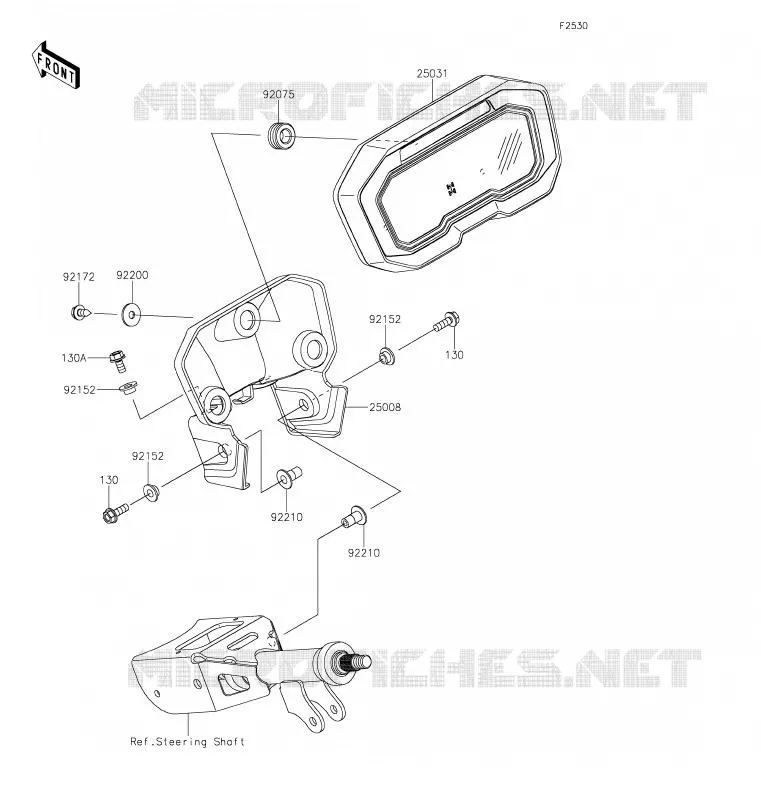 COMPTEURS Kawasaki SSV 1000 2020 TERYX KRX 1000  KRF1000ALF