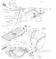 RESERVOIR CARBURANT(CN,US) pour Kawasaki TERYX KRX 1000 2020