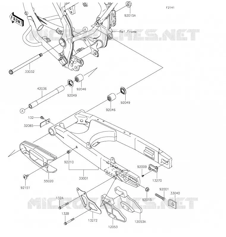 BRAS OSCILLANT Kawasaki TOUT-TERRAIN 140 2020 KLX140  KLX140ALF