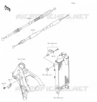 CABLES pour Kawasaki KX100 2020