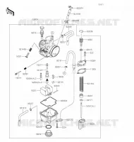 CARBURATEUR pour Kawasaki KX100 2020