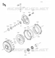 EMBRAYAGE pour Kawasaki KX100 2020