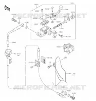 MAITRE CYLINDRE AV pour Kawasaki KX100 2020