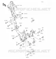 SUPPORT MOTEUR pour Kawasaki KX100 2020