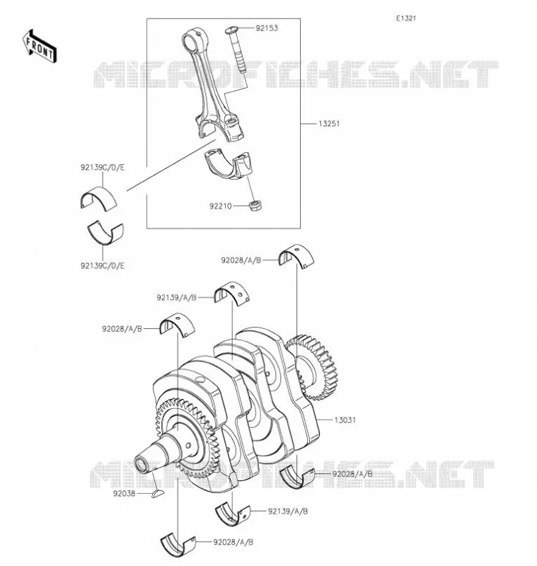 VILEBREQUIN Kawasaki MOTOS 400 2021 Z400  ER400DMFNN