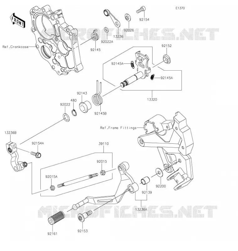ENSEMBLE SELECTION Kawasaki MOTOS 650 2021 Z650  ER650LMFNN