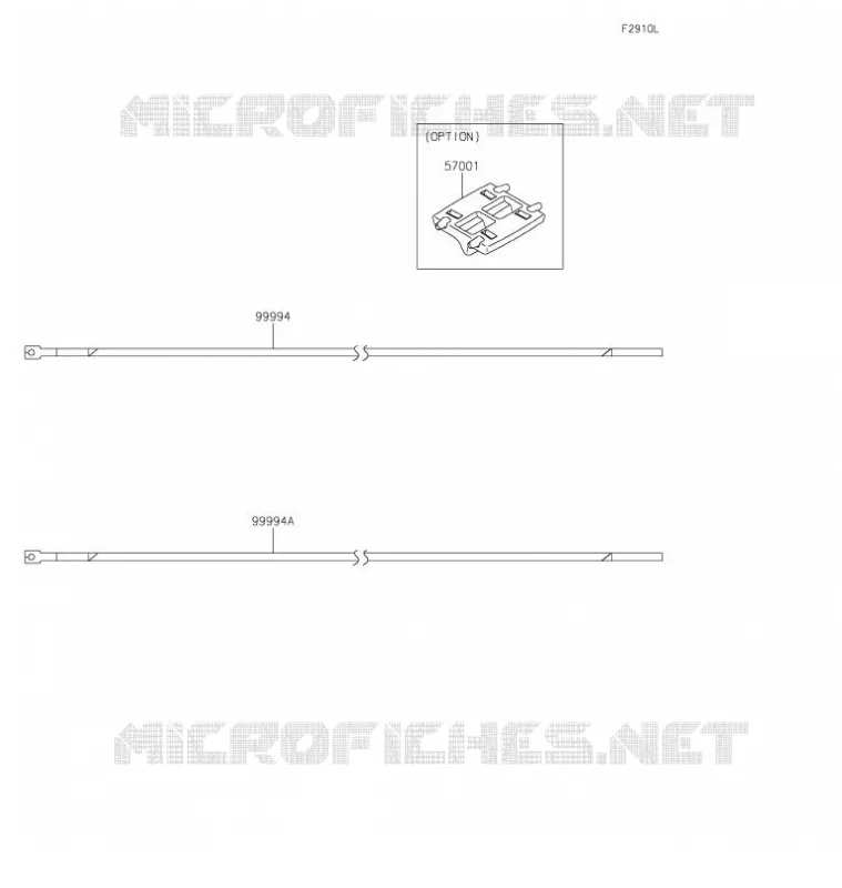 ACCESSOIRE(DECALS) Kawasaki MOTOS 650 2021 NINJA 650  EX650MMFAL