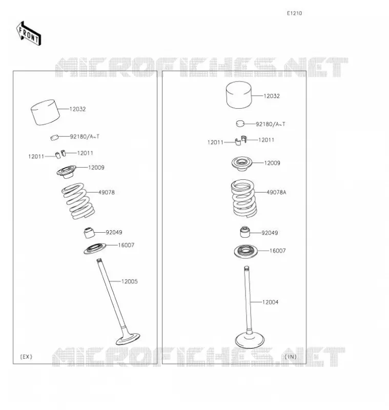 SOUPAPE Kawasaki MOTOS 1000 2021 VERSYS 1000 SE  KLZ1000DMFNL