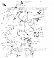 RESERVOIR CARBURANT pour Kawasaki Z900 2021