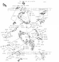 RESERVOIR CARBURANT pour Kawasaki Z900 2021